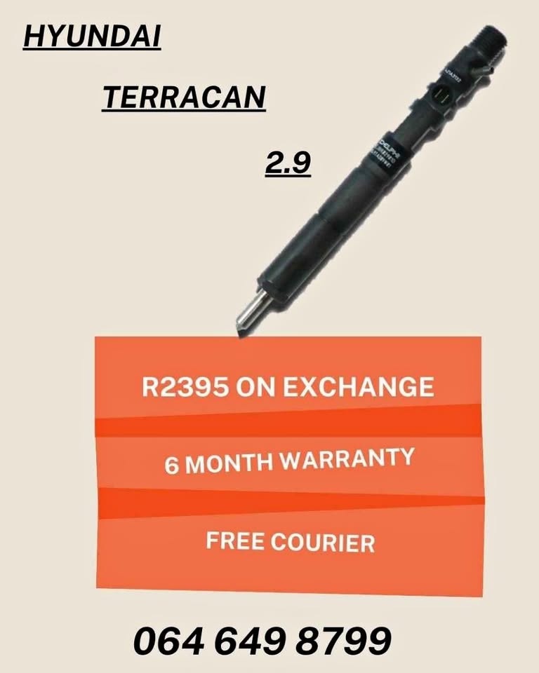 HYUNDAI TERRACAN 2.9 DIESEL INJECTORS SERVICES - Private Seller