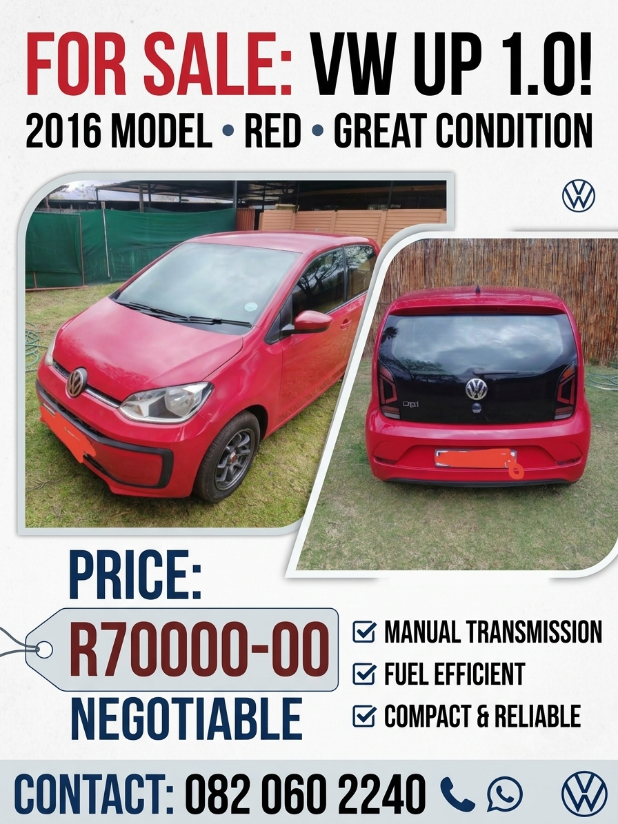 2016 Volkswagen up! beats 5-door 1.0