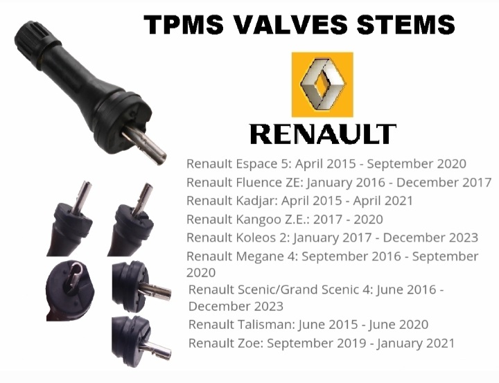 Renault tyre valves & tyre pressure monitor sensors - Private Seller Renault tyre valves & tyre pressure monitor sensors - Private Seller