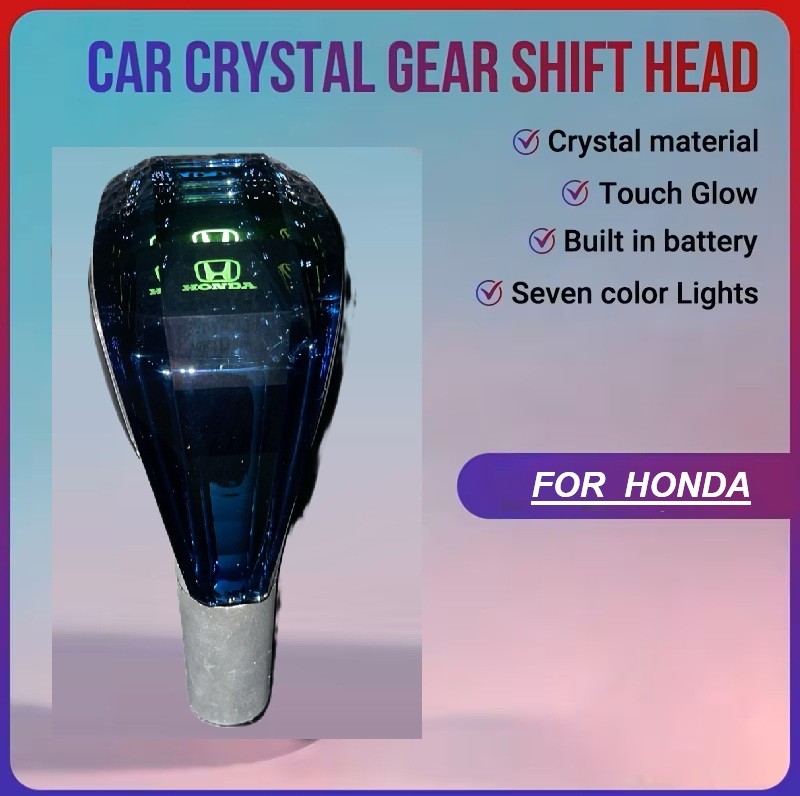 Honda 7 Color LED Crystal Gear Knob Plug & Play Rear Charging Port Wear/Scratch- - Private Seller Honda 7 Color LED Crystal Gear Knob Plug & Play Rear Charging Port Wear/Scratch- - Private Seller