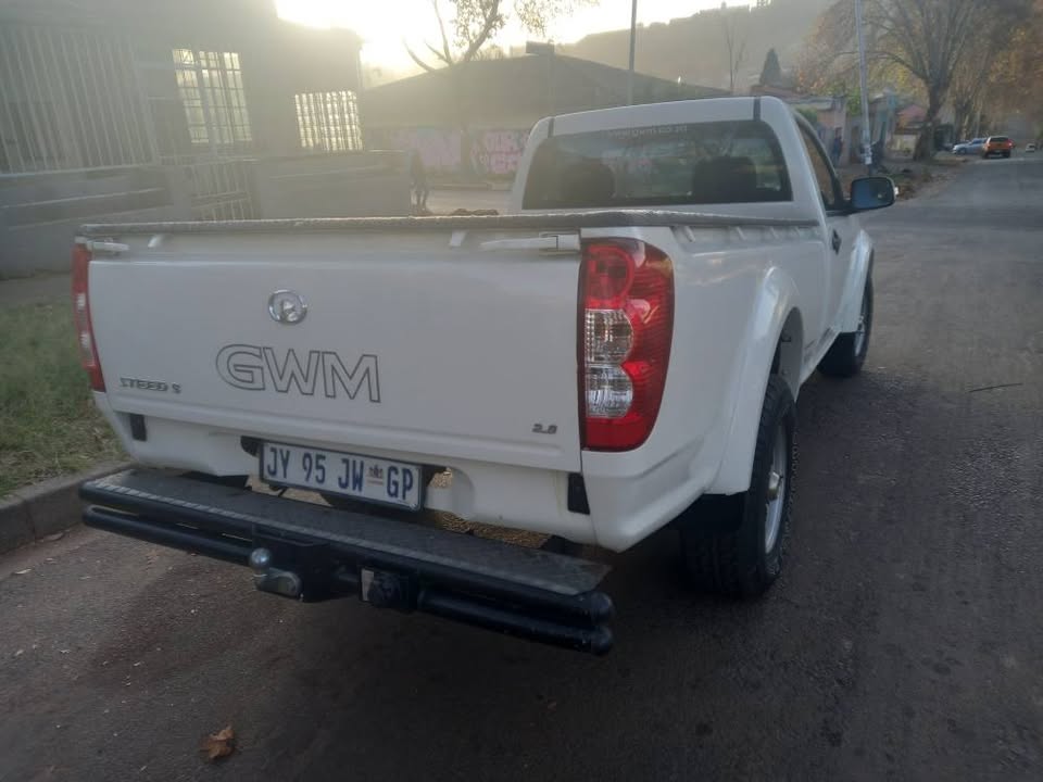 2021 GWM STEED SINGLE CAB.0 DIESEL, MANUAL, WHITE,