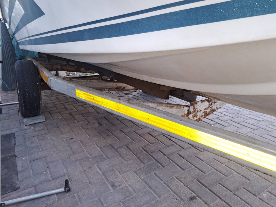 "Flamingo 5.4m Boat + 60HP Yamaha – Adventure-Ready Bargain, Needs a Little TLC"