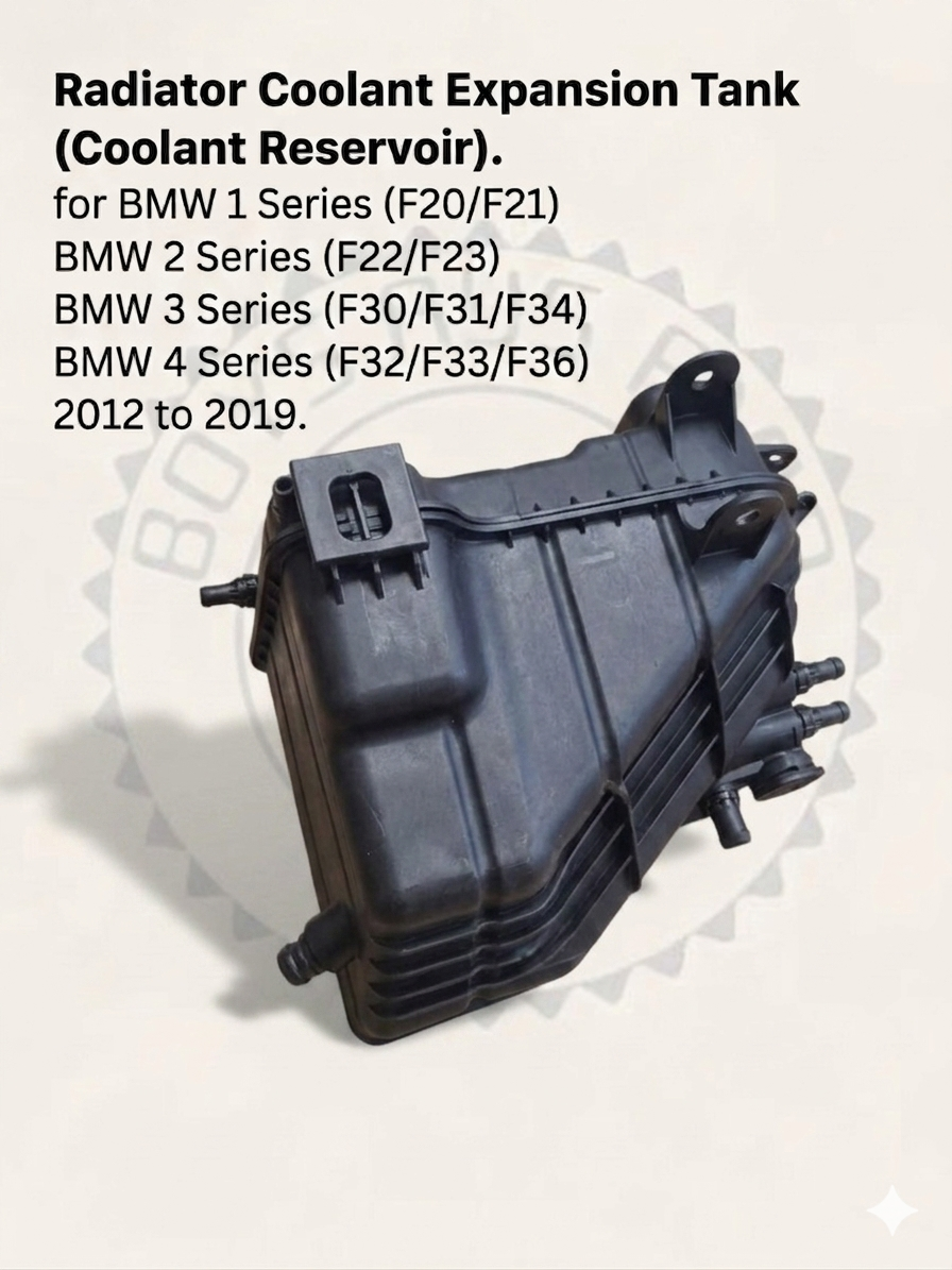 Radiator Coolant Expansion Tank (Coolant Reservoir). for BMW 1 Series (F20/F21) - Private Seller