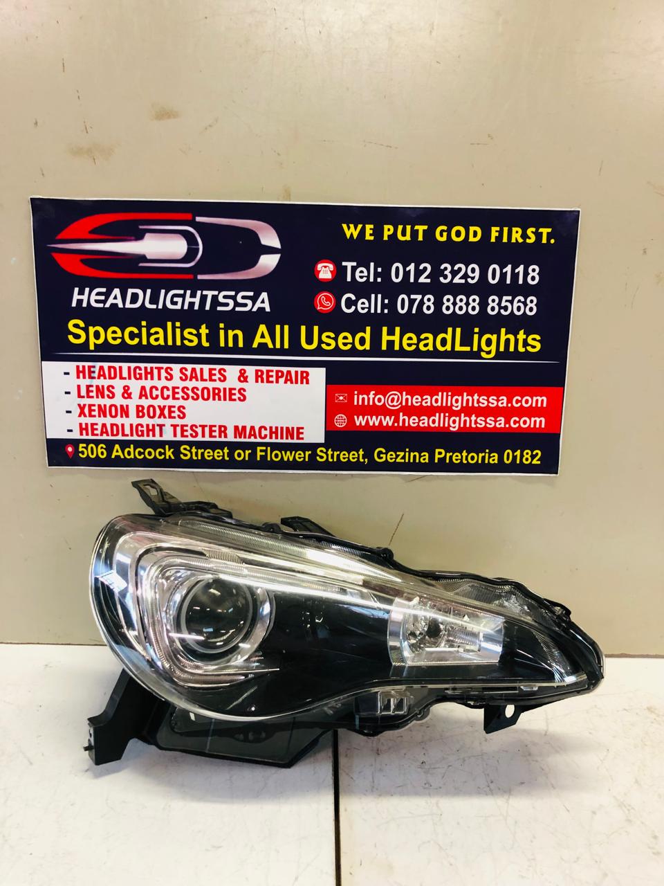 Toyota 86/GT86 and Subaru BRZ right side headlight - Private Seller Toyota 86/GT86 and Subaru BRZ right side headlight - Private Seller
