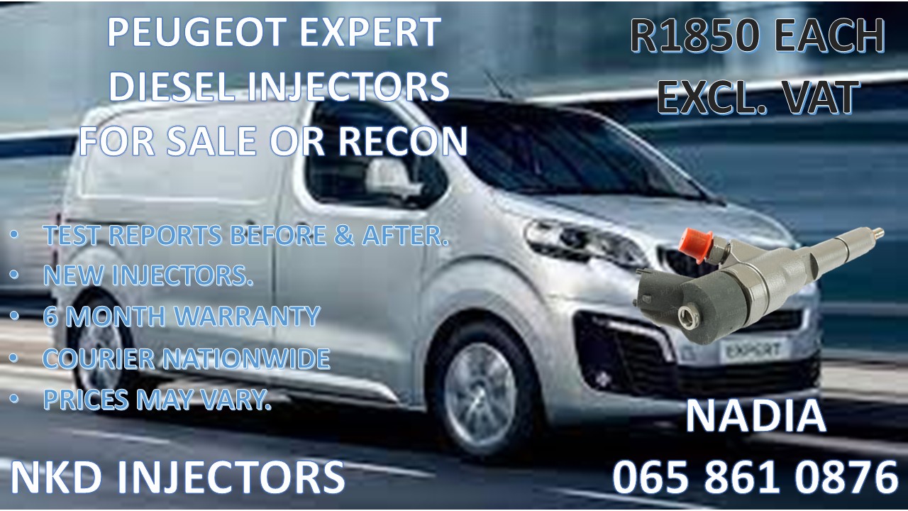 DIESEL INJECTORS FOR SALE FOR PEUGEOT EXPERT - Private Seller DIESEL INJECTORS FOR SALE FOR PEUGEOT EXPERT - Private Seller