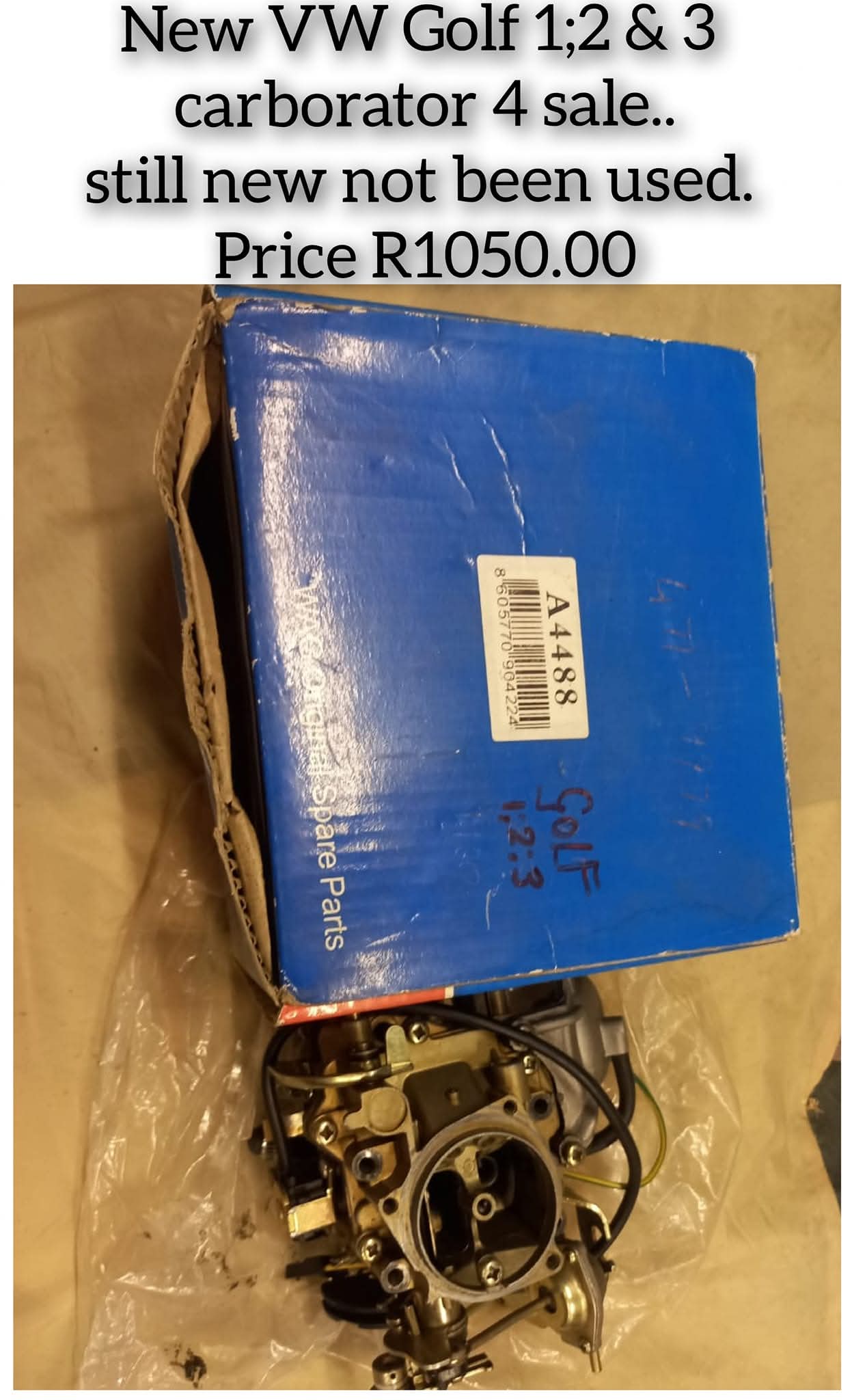 New VW Golf 1,2 & 3 carbirator for sale