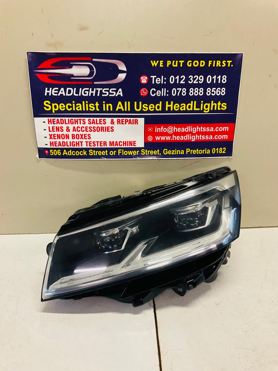 VW Transporter T6 facelift left side LED headlight - Private Seller VW Transporter T6 facelift left side LED headlight - Private Seller
