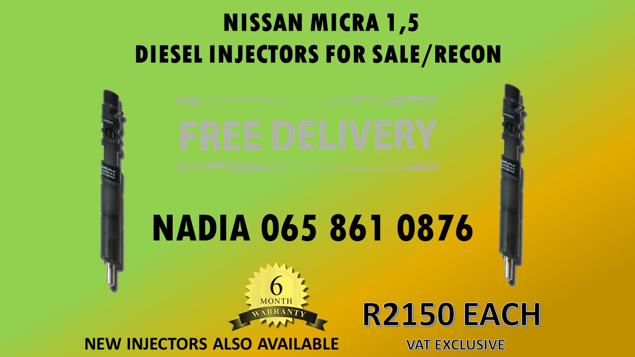 NISSAN MICRA 1.5 DIESEL INJECTORS FOR SALE - WARRANTY INCLUDED - Private Seller NISSAN MICRA 1.5 DIESEL INJECTORS FOR SALE - WARRANTY INCLUDED - Private Seller