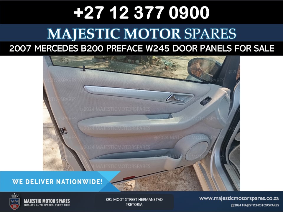 2007 Mercedes Benz B200 W245 Door Panels for Sale