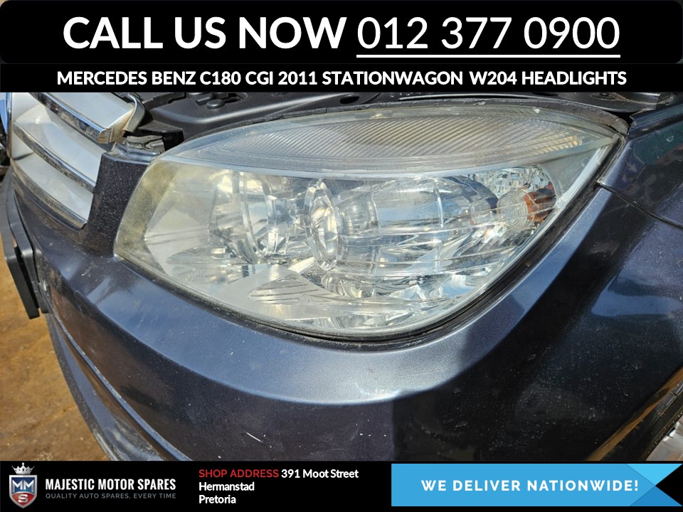 Mercedes C180 CGI 2011 headlights for sale Mercedes C180 CGI 2011 headlights for sale