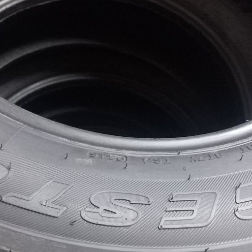 Fairly used tyre