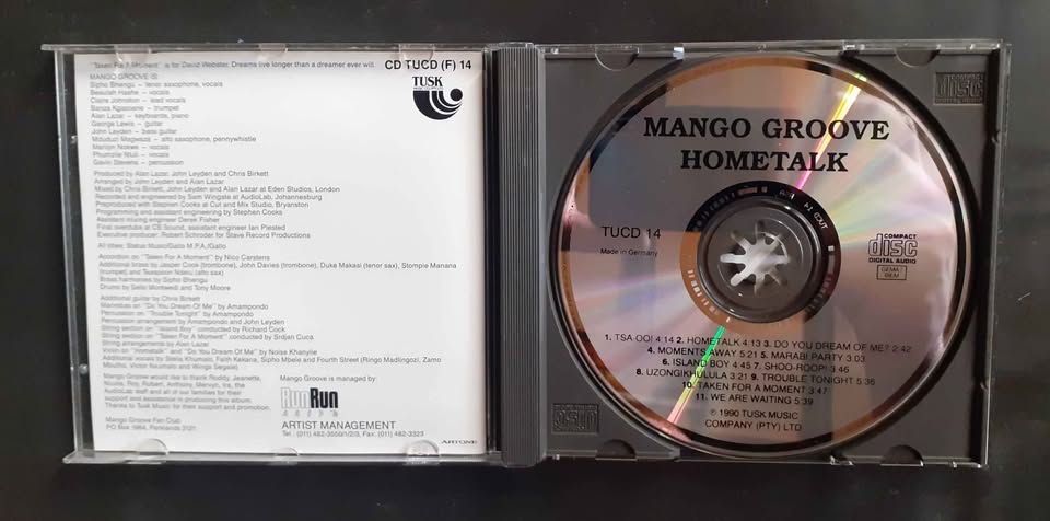 Mango Groove - Hometalk (CD)