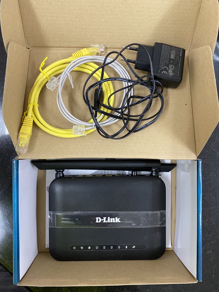D Link Dsl 124 Wireless N300 Adsl2 43 Modem Router Junk Mail
