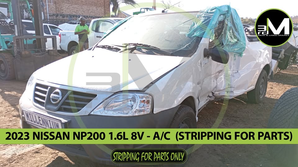 2023 NISSAN NP200 1.6 BASE 8V A/C (STRIPPING FOR PARTS) - Private Seller 2023 NISSAN NP200 1.6 BASE 8V A/C (STRIPPING FOR PARTS) - Private Seller