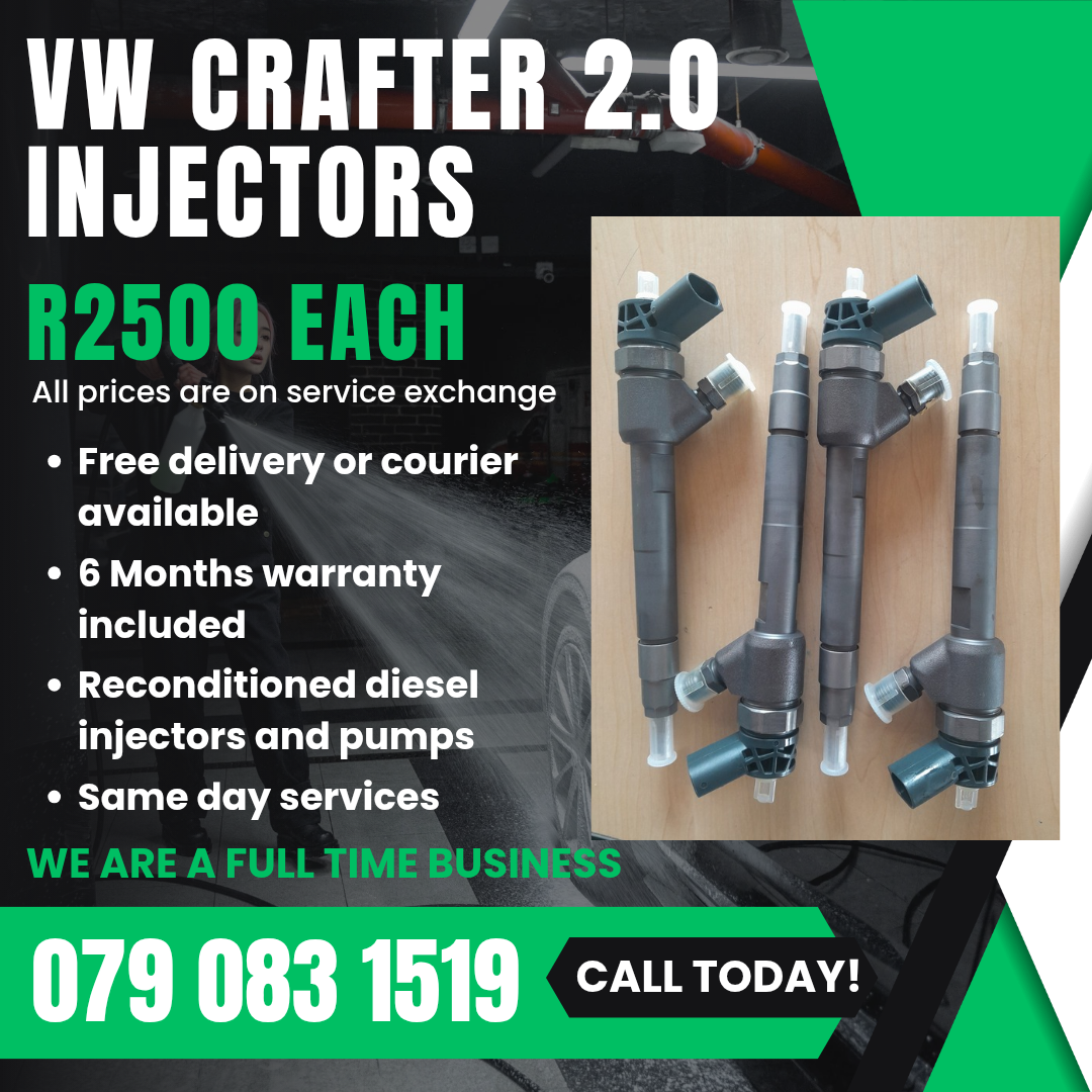 VW crafter 2.0 injectors for sale - Private Seller VW crafter 2.0 injectors for sale - Private Seller