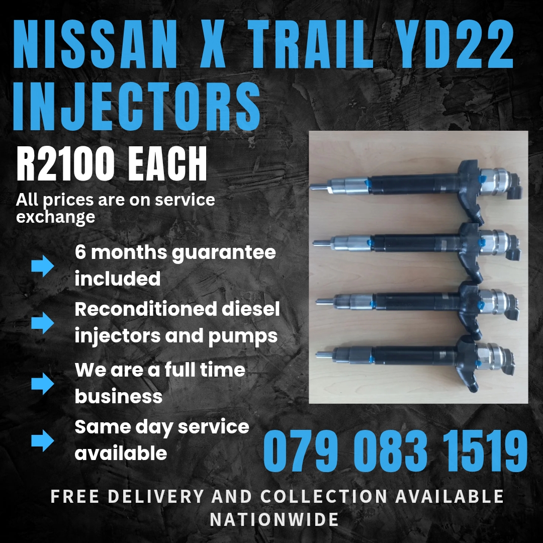 NISSAN XTRAIL YD22 INJECTORS FOR SALE WITH WARRANTY - Private Seller NISSAN XTRAIL YD22 INJECTORS FOR SALE WITH WARRANTY - Private Seller
