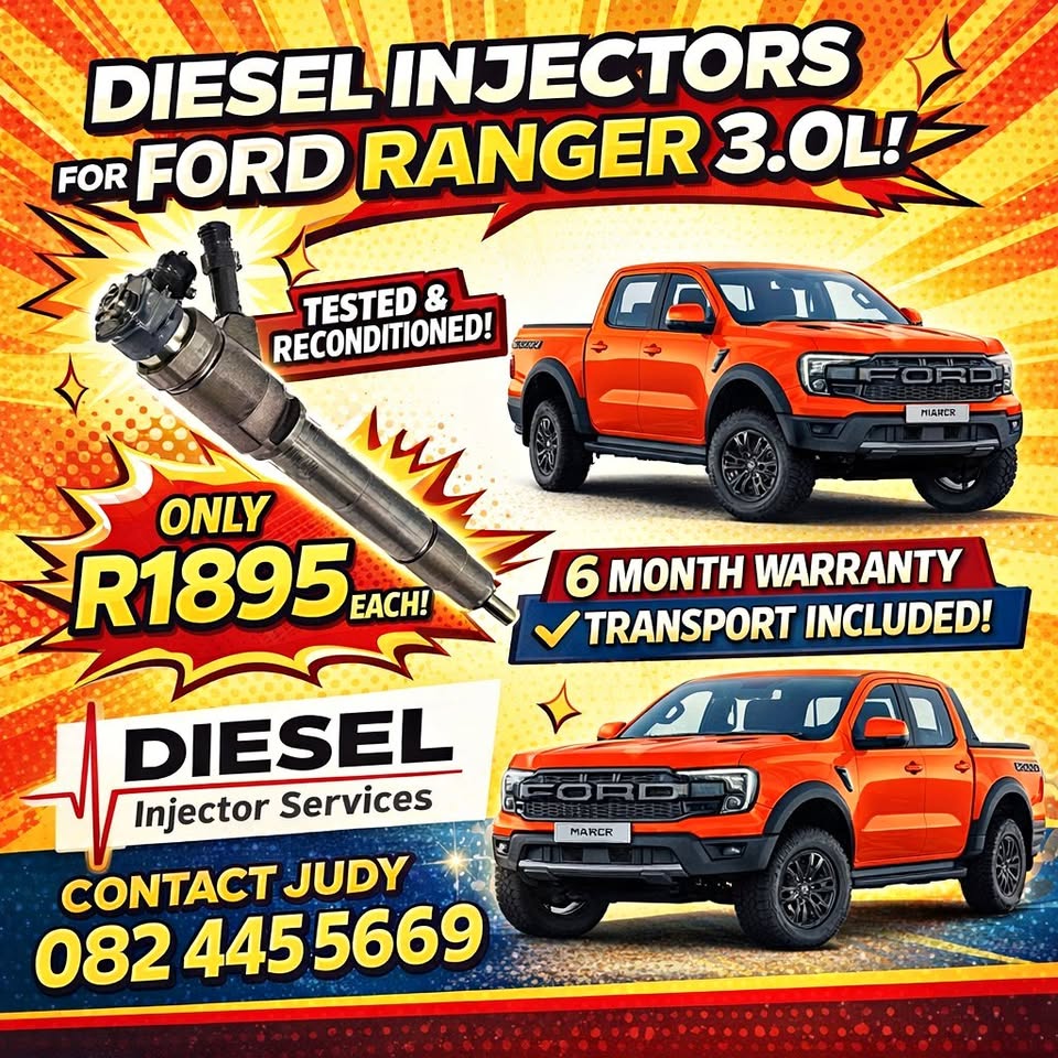 Ford Ranger 3.0L Diesel Injectors for sale - Private Seller Ford Ranger 3.0L Diesel Injectors for sale - Private Seller