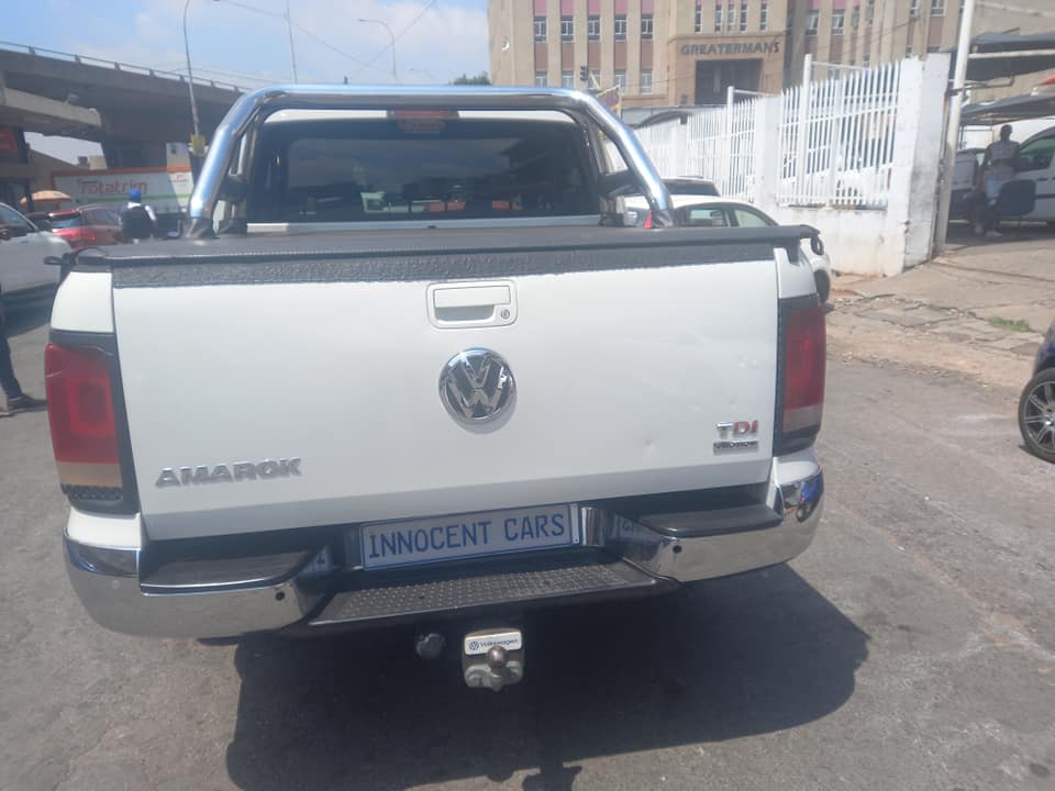 2014 VW AMAROK 2.0 DIESEL, AUTOMATIC TRANSMISSION, WHITE COLOUR, MILEAGE
