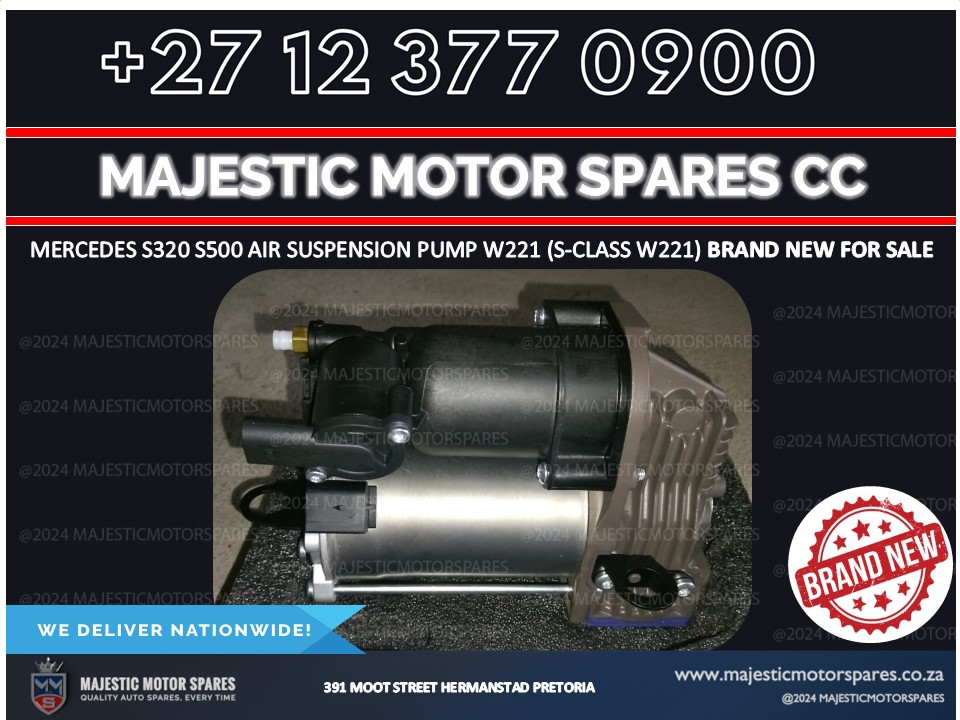Mercedes s320 s500 air suspension pump - brand new for w221 s-class for sale - Private Seller Mercedes s320 s500 air suspension pump - brand new for w221 s-class for sale - Private Seller