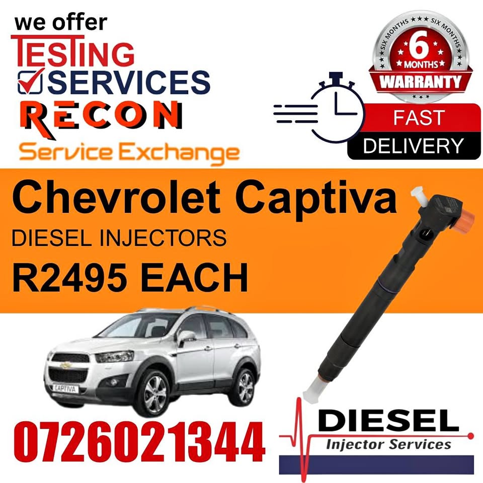 Chevrolet Captiva diesel injectors for sale - Private Seller Chevrolet Captiva diesel injectors for sale - Private Seller