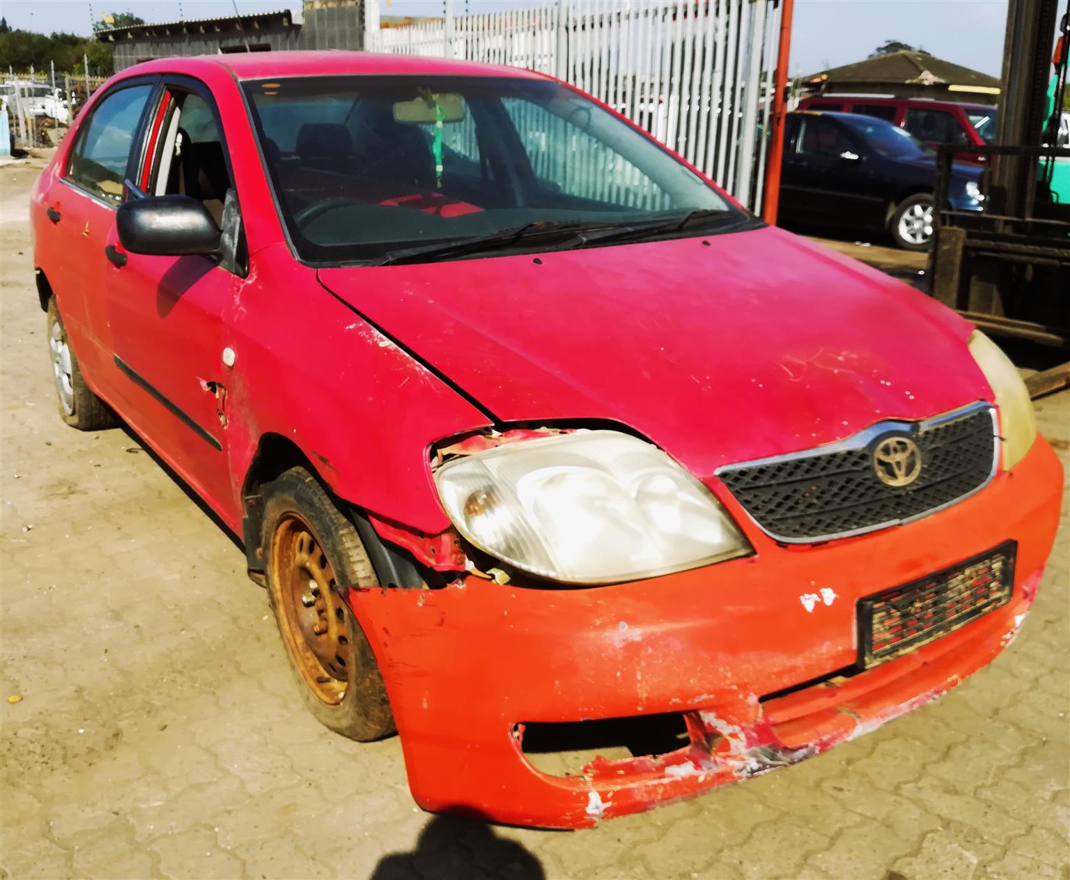 Toyota Corolla 1.4 VVTI – Stripping for Spares