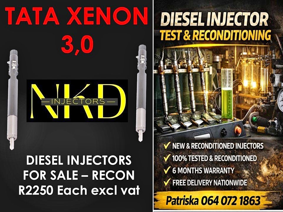 PROFESSIONAL DIESEL INJECTORS RECON ON TATA 3,0 FOR SALE - Private Seller PROFESSIONAL DIESEL INJECTORS RECON ON TATA 3,0 FOR SALE - Private Seller