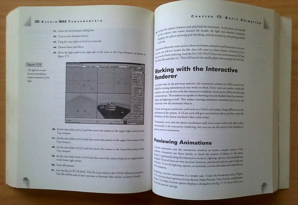 3D studio Max fundamentals with CD.