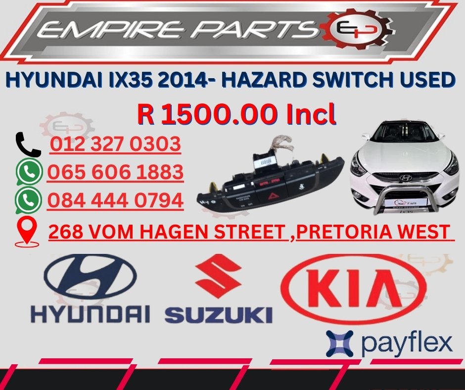 HYUNDAI IX35 2014- HAZARD SWITCH - Private Seller