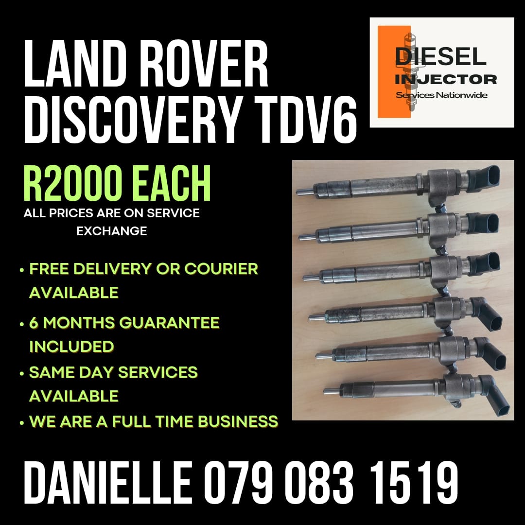 LAND ROVER DISCOVERY TDV6 INJECTORS FOR SALE WITH WARRANTY INCLUDED - Private Seller