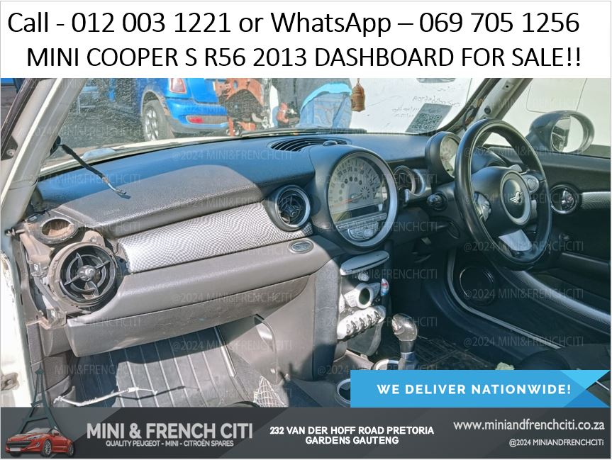 Mini Cooper S R56 2013 Dashboard For Sale - Genuine OEM Interior Part!! - Private Seller Mini Cooper S R56 2013 Dashboard For Sale - Genuine OEM Interior Part!! - Private Seller