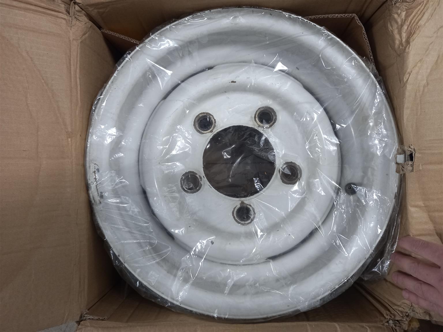 5 Land Rover Series Wheel Steel 16" - Private Seller