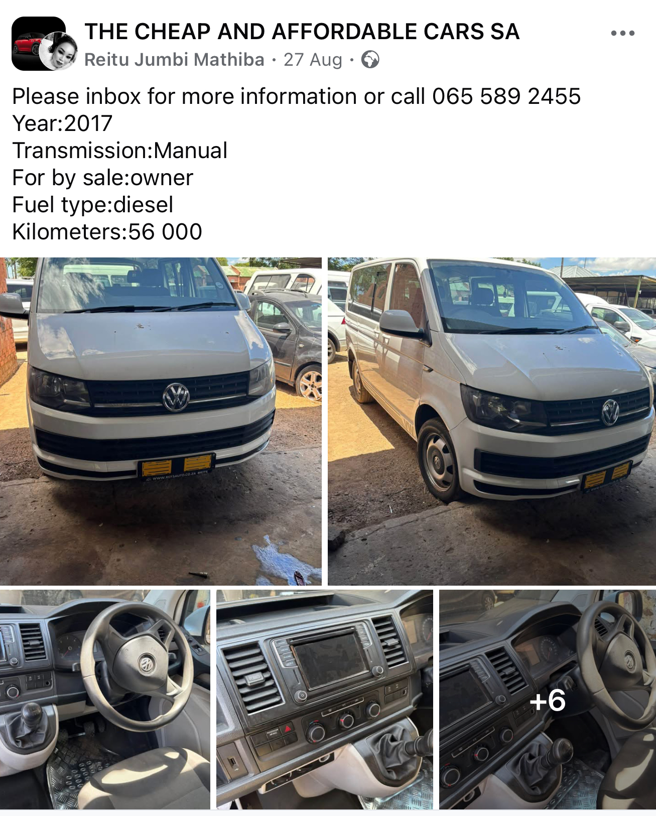 Used 2017 Volkswagen Kombi 2.0TDI 103kW LWB Comfortline auto - Private Seller Used 2017 Volkswagen Kombi 2.0TDI 103kW LWB Comfortline auto - Private Seller