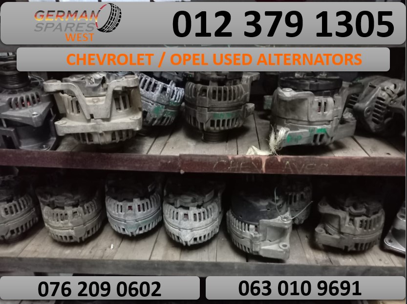 Are you looking for Chevrolet/Opel Alternators ? - Private Seller Are you looking for Chevrolet/Opel Alternators ? - Private Seller