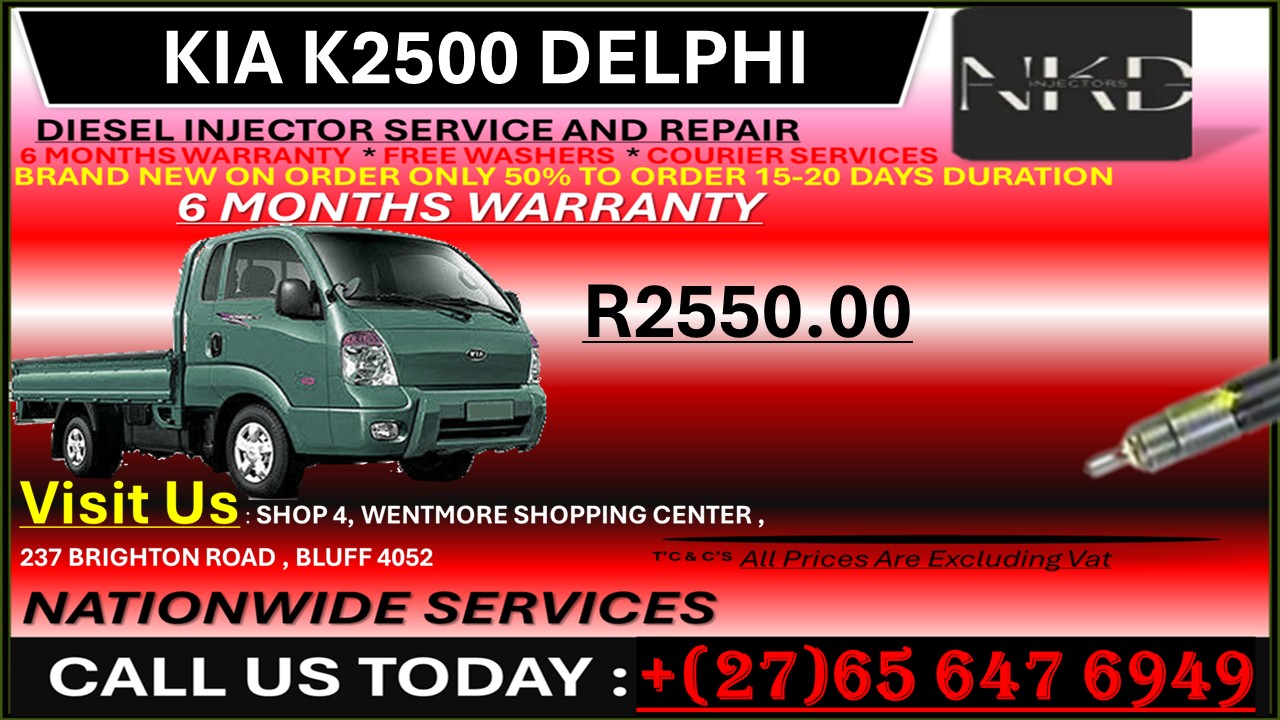 KIA K2500 DELPHI DIESEL INJECTORS - Private Seller KIA K2500 DELPHI DIESEL INJECTORS - Private Seller
