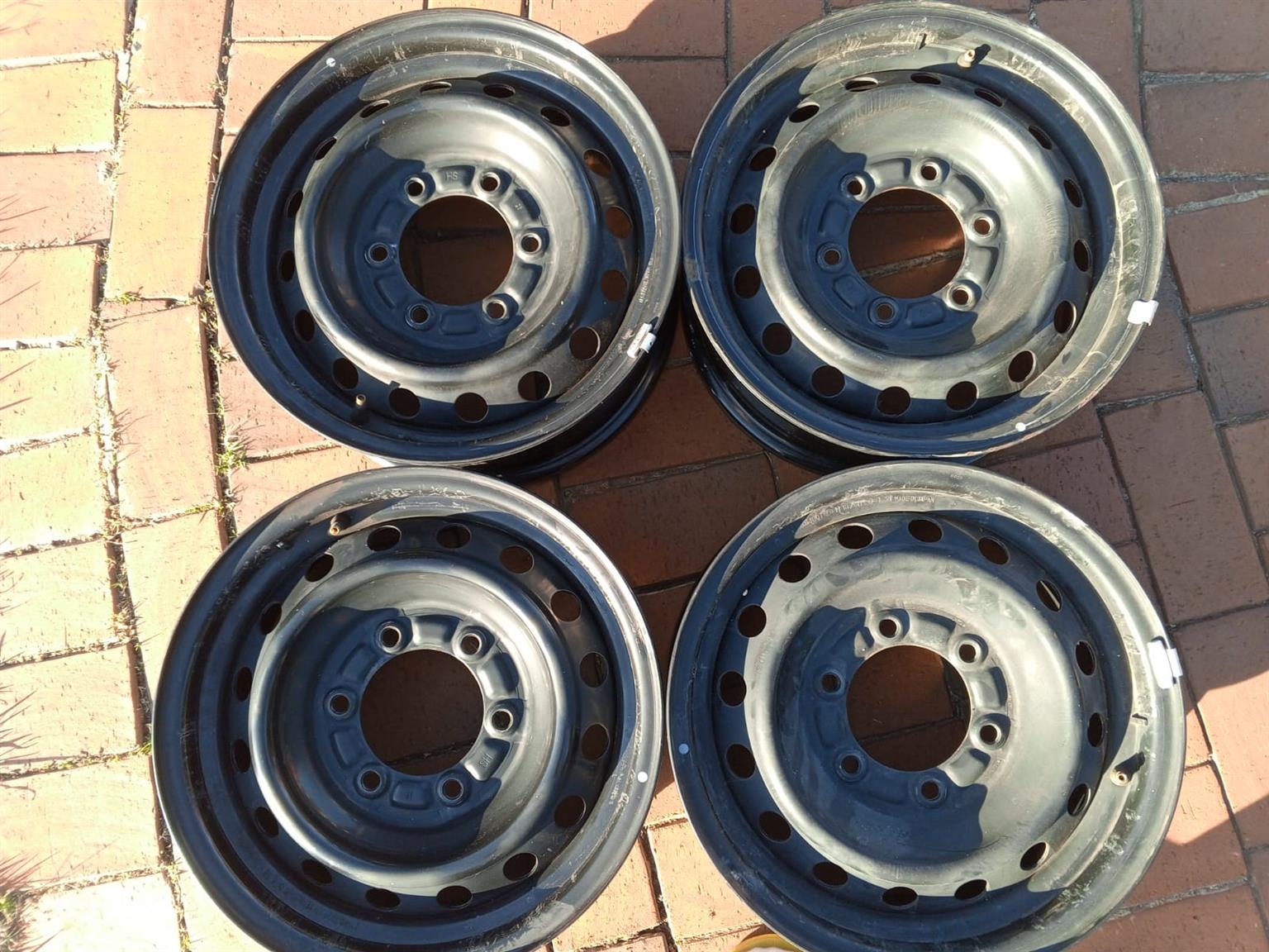 TOYOTA QUANTUM STEEL WHEELS WITH ORIGINAL WHEEL CAPS FOR SALE - Private Seller TOYOTA QUANTUM STEEL WHEELS WITH ORIGINAL WHEEL CAPS FOR SALE - Private Seller