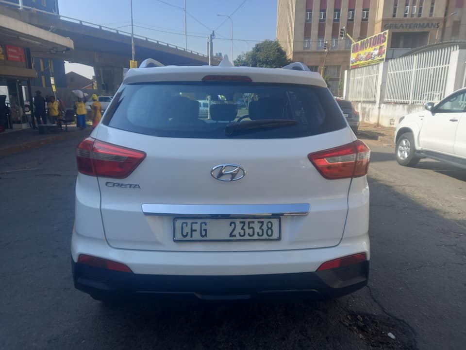 2019 HYUNDAI CRETA 1.6 PETROL, MANUAL TRANSMISSION, WHITE COLOUR