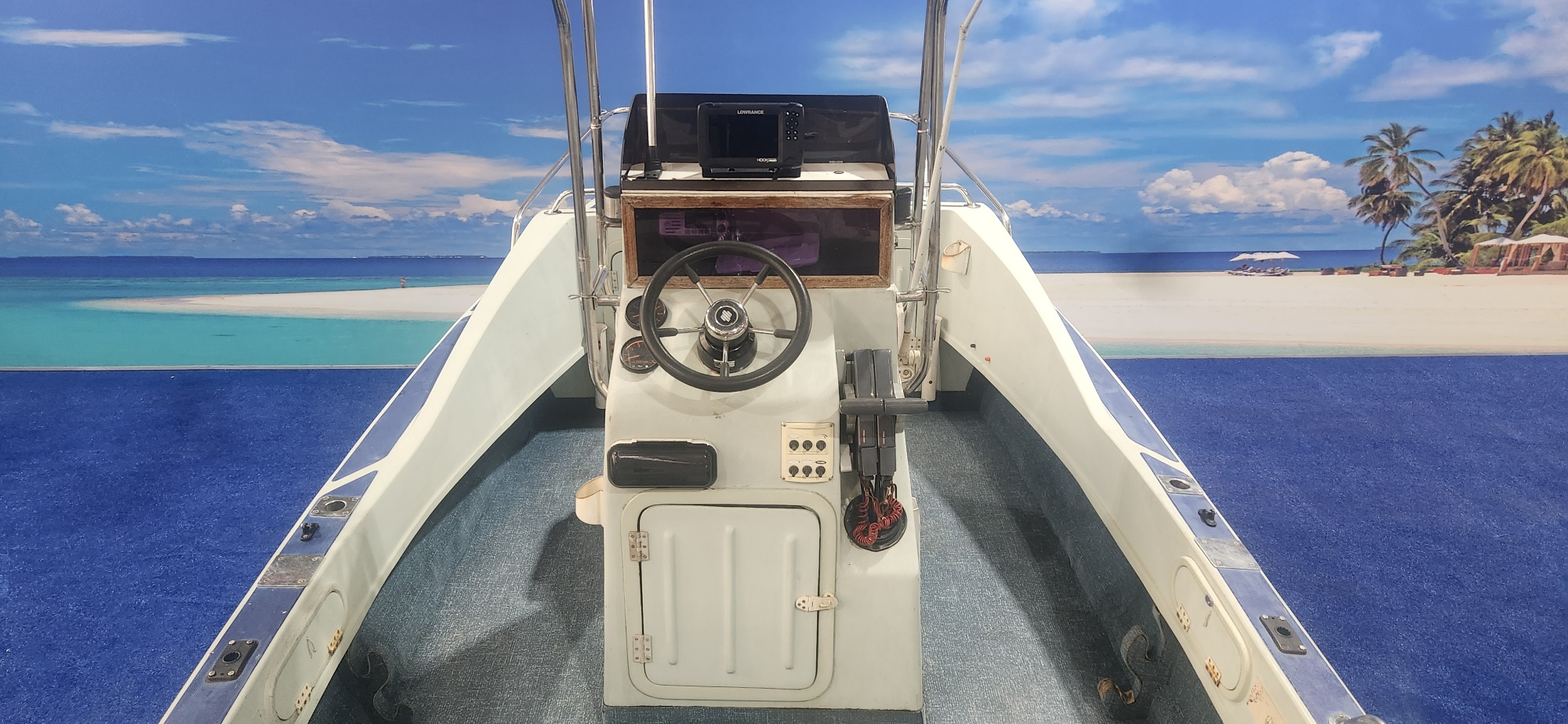 T CAT 16,6 CC ON TRAILER 2 X 60 HP YAMAHA
