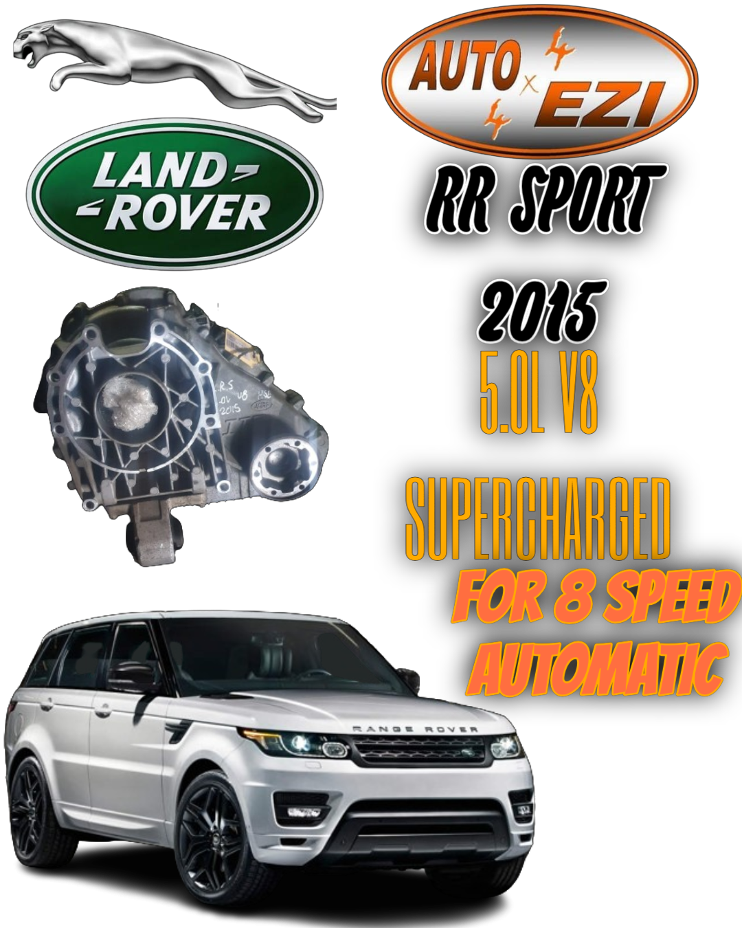 RANGE ROVER SPORT 2015 MODEL 5.0L V8 SUPERCHARGED TRANSFERCASE RANGE ROVER SPORT 2015 MODEL 5.0L V8 SUPERCHARGED TRANSFERCASE