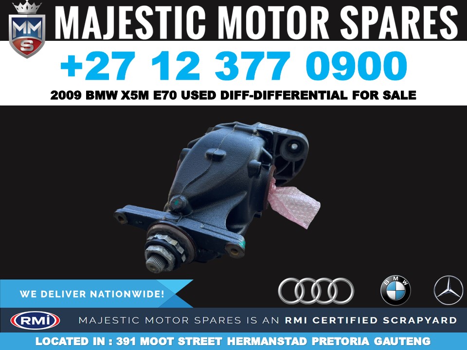 Bmw X5M 2009 E70 used rear diff differential for sale - Private Seller Bmw X5M 2009 E70 used rear diff differential for sale - Private Seller
