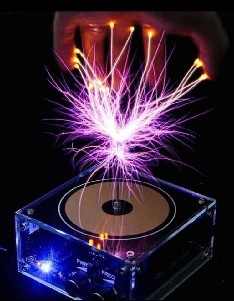 Tesla coil bluetooth speaker Electric Power Wireless Transmission Model Science Experiment Tool