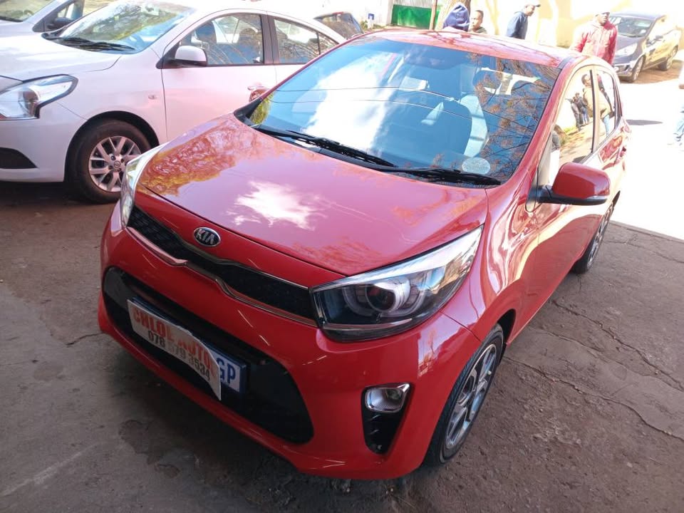 2019 Kia picanto 1.2 smart Automatic, Red color Reverse camera and reverse sensor Petrol 660