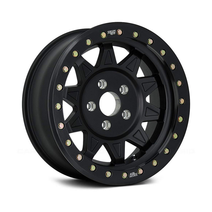 15″ Dirty Life Roadkill Race 4/137 Matt Black Alloy Wheels