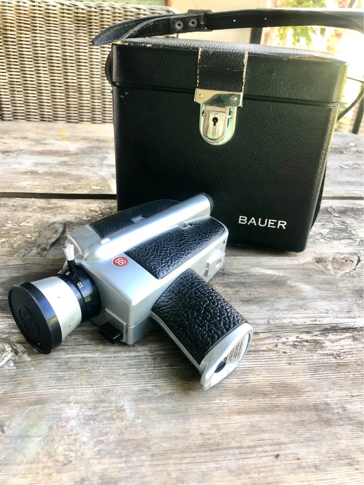 Step into Classic Cinematography: Vintage Bauer C3 Super Movie Camera - Never been used