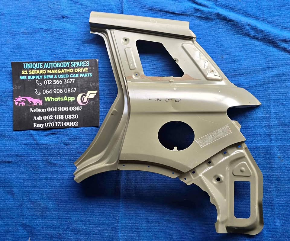 Haval H6 Left Rear Fender Panel Skin Haval H6 Left Rear Fender Panel Skin