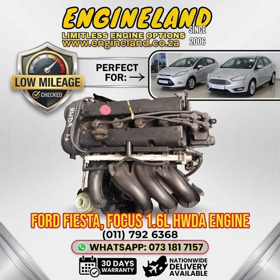 Ford Fiesta, Focus 1.6L non vvti HWDA engine. - Private Seller Ford Fiesta, Focus 1.6L non vvti HWDA engine. - Private Seller
