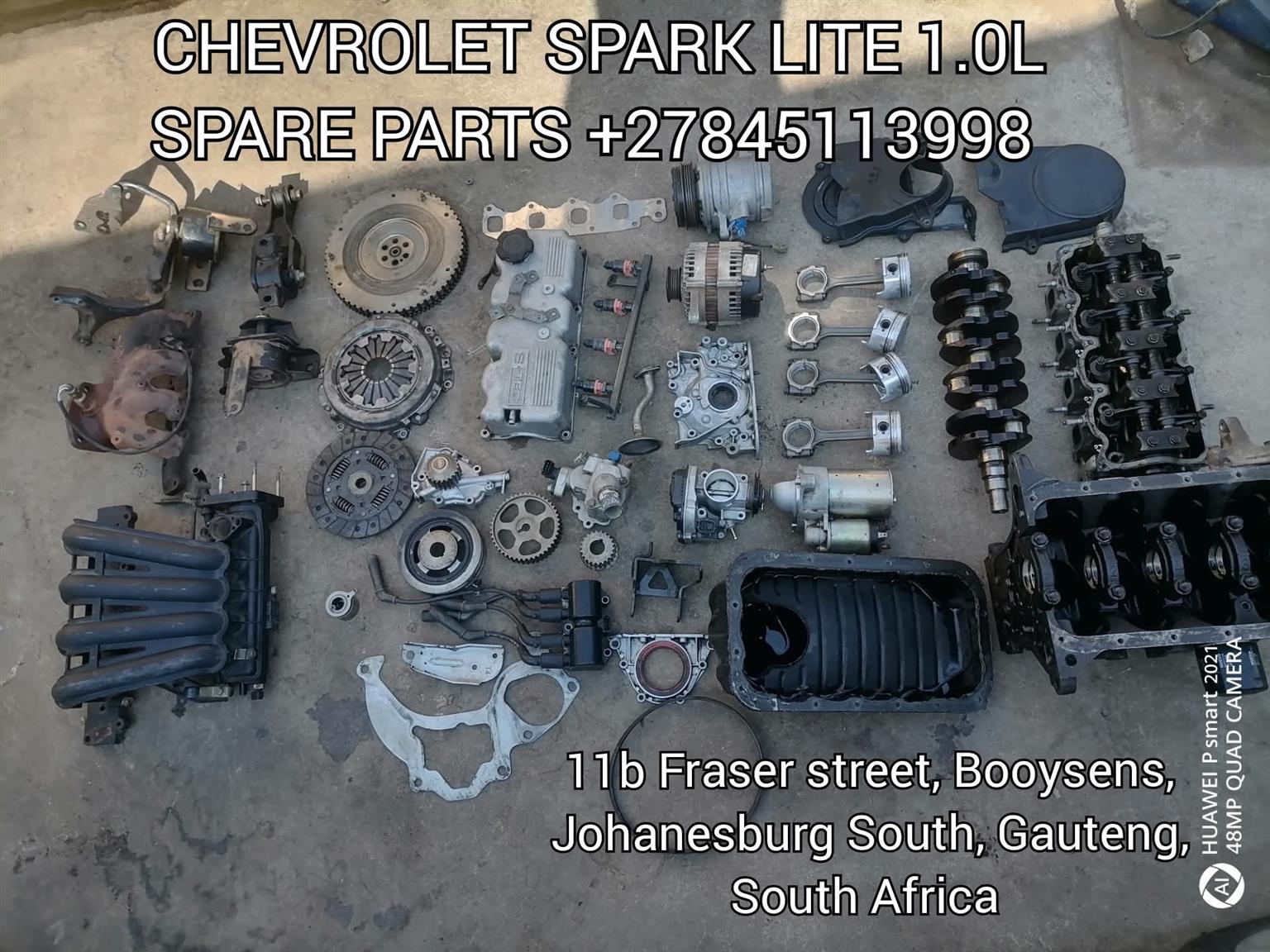 CHEVROLET SPARK LITE 1.0L B10 PETROL ENGINE PARTS