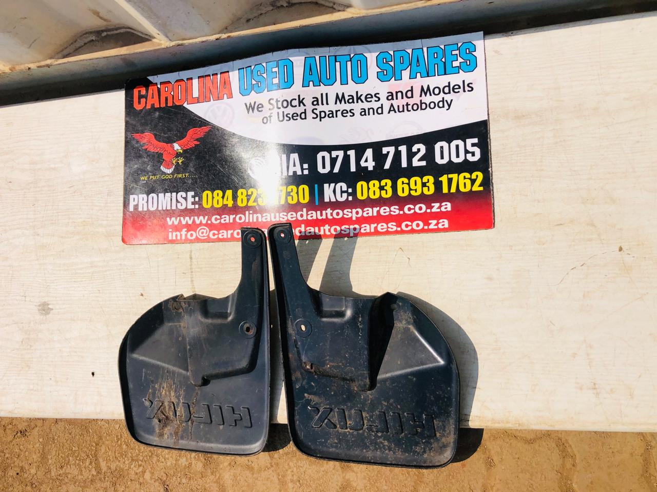 Toyota Hilux Legend RS left and right side mudflaps (2020) - Private Seller