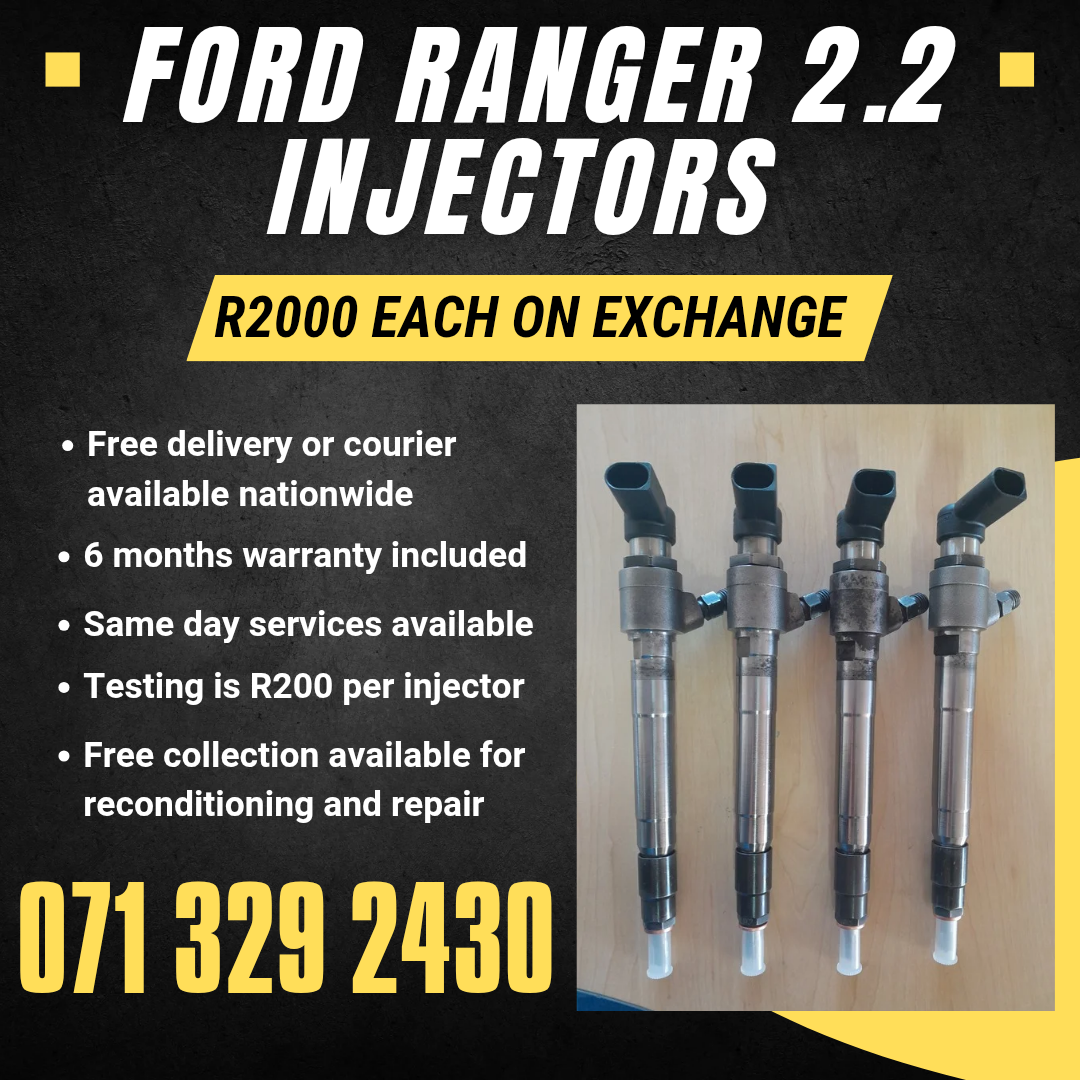 FORD RANGER 2,2 INJECTORS FOR SALE WITH WARRANTY - Private Seller FORD RANGER 2,2 INJECTORS FOR SALE WITH WARRANTY - Private Seller