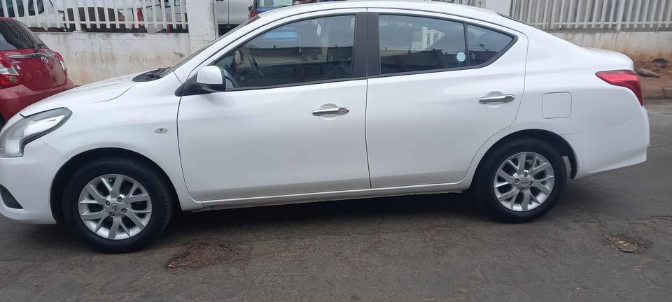 2018 NISSAN ALMERA 1.5 ENGINE.. MANUAL TRANMISSION.. PETROL.. WHITE COLOUR.