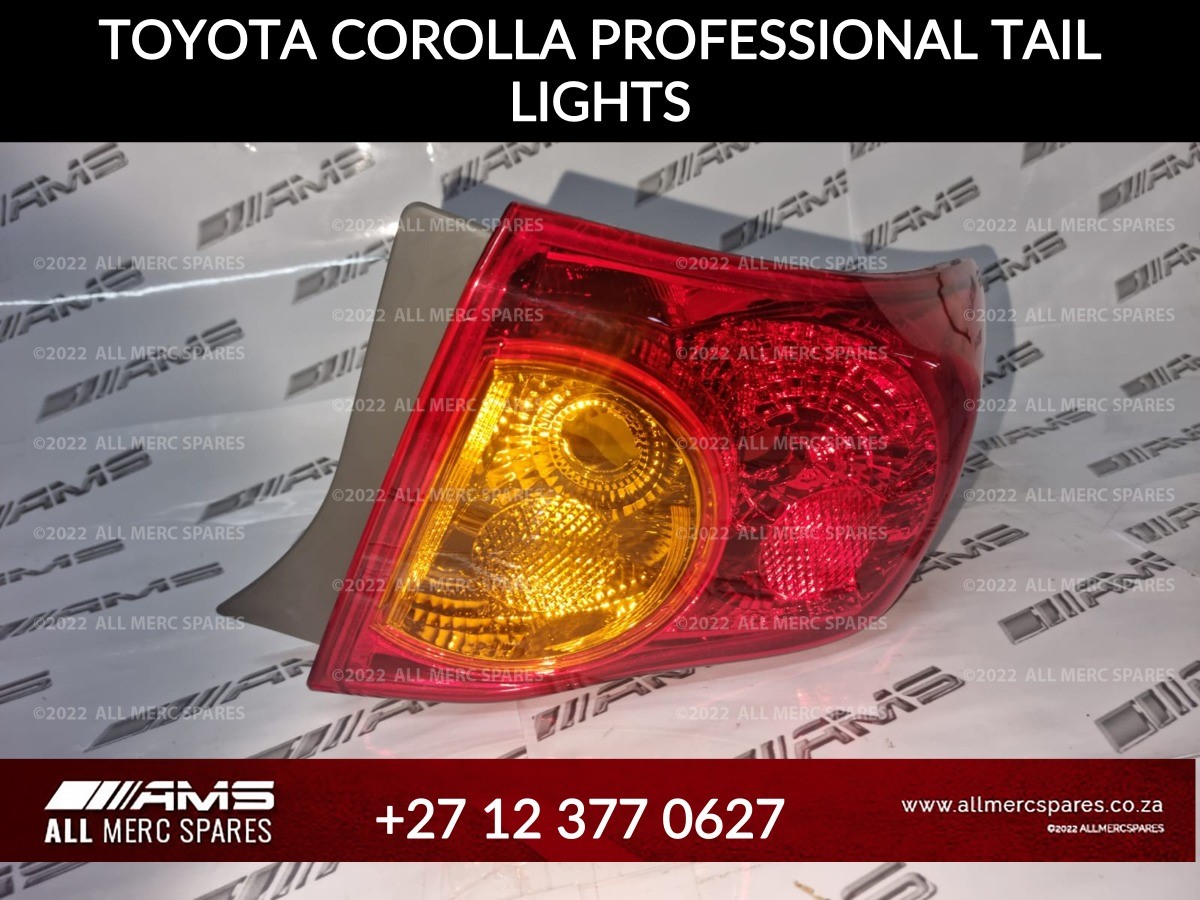 New Toyota Corolla Professional Taillights - Private Seller New Toyota Corolla Professional Taillights - Private Seller